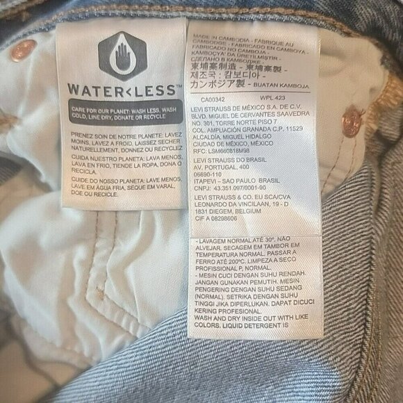 Levi's 501 Skinny Jeans in Can't Touch This Size 31 - Picture 11 of 12